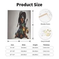 thumbnail image 2 of Sikiie Fantasy Wizard Dog Art Print Canvas Decorative Hanging Painting, Anti-shrinkage Hanging Frame, Suitable for Home, Office Wall Decorations, 2 of 6