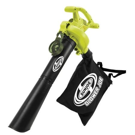 3-in-1 Electric Blower, Vacuum, Mulcher in Green and Black
