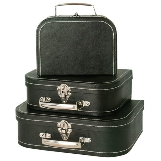 LOT DE 3 VALISES - NOIR