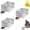 3pcs, variant on Iron Content Zinc Automatic Mousetrap, Stainless Steel Automatic Mousetrap, Automatic Rat Trap, Automatic Mouse Trap, Stainless Steel Continuous Mouse Cage Trap, for Indoor and Outdoor