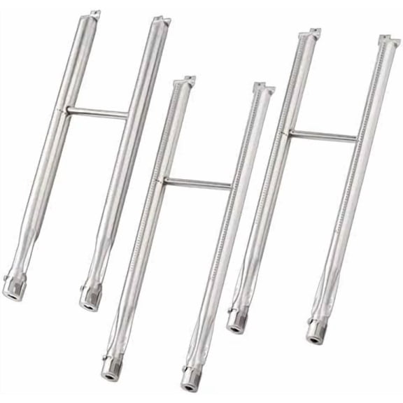 6-Pack 85662 Burner Tubes and Crossover Tubes Set Replacement Parts for Weber Summit Gold A/B / A6 / B6, Platinum A6 / B6 Grills, 20 1/2" Long$$Garden & Patio