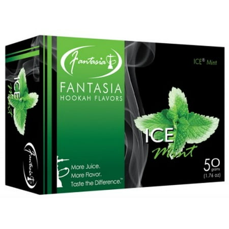 Fantasia Herbal Shisha 50g - Hookah Flavors (ICE (Best Shisha Flavors To Mix With Mint)