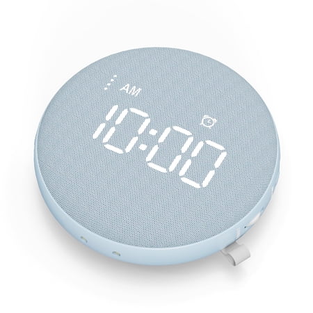 Gianna Alarm Clock for Heavy Sleepers - Vibrating Alarm Clock, 3 Wake Modes, Auto-Dimming, Rechargeable Battery Operated Bed Shaker for Bedroom and Travel