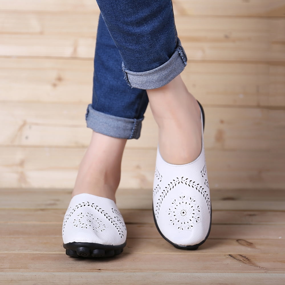 backless ballet flats