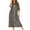 Multicolor, variant on Xysaqa Women's Zipper Front Pajama Nightdress Nightgown Casual Loose Long Housedress Short Sleeve Cotton Loungewear Housecoat with Pockets