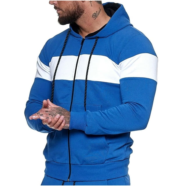 CEHVOM Pull Homme à Capuche Sports Décontracté