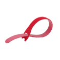thumbnail image 1 of Bridas Kupo EZ-TIE Simple, 2 x 20 cm, rojas (paquete de 50), 1 of 2