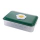 thumbnail image 2 of Bandeja para huevos con tapa Macarena 24 rejillas organizador de huevos para nevera verde, 2 of 8