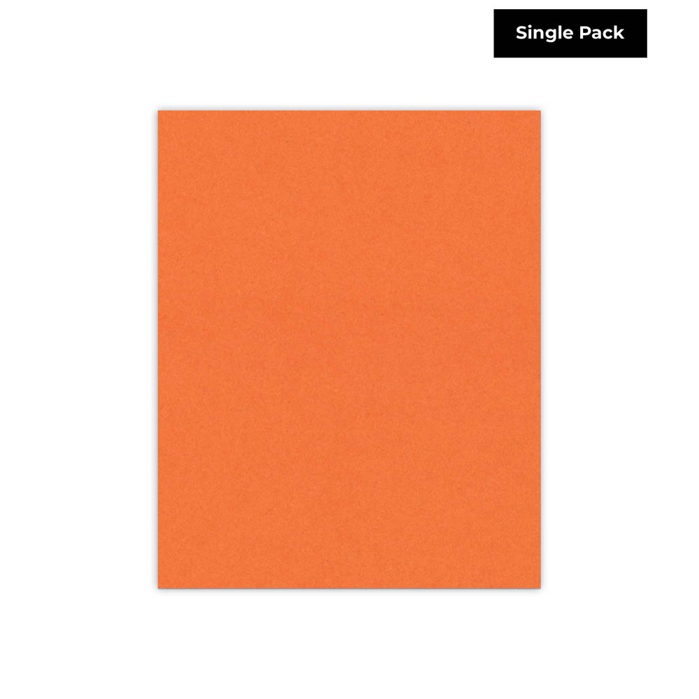 Orange Acid Free 32x40 Backing Board Uncut Photo Mat Board