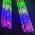 thumbnail image 3 of Christmas Decor 30cm LED Meteor Shower Rain Light Garland String Lamp Lighting Garden Decor, 3 of 6