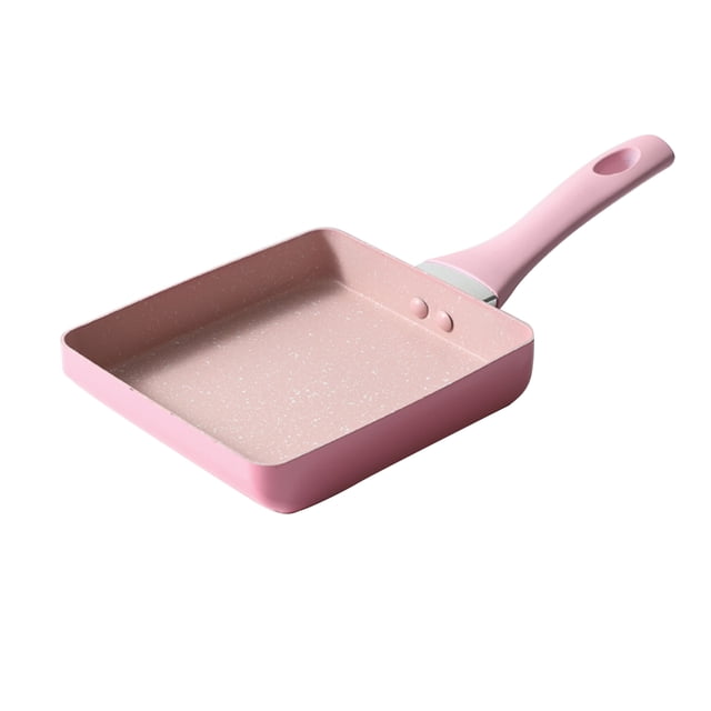 Sartén de tortilla japonesa, sartén tamagoyaki incluso conducto de calor evita el escaldol