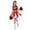 Red, variant on Shadoumai European Style Cheerleading Set for Girls Student Role Play Stage Performance Competition Carnival Party Outfit