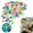 A, variant on 1Pack Outdoor Luminous Stones for Glow in the Dark Walkways, Garden River Pebbles, Artificial Landscape Rocks for Driveway Walkway Stepping Stone Paths with Natural Look (Mixed Crystal, 250g)