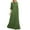 Green, variant on IROINNID Maxi Dress for Women Oversized Stand-up Collar Ladies Button Shirt Dress Full Length Dress,Navy