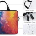 thumbnail image 3 of JRXY Mixed Rainbow Colors Laptop Handle Bag Diving Fabric Soft Carrying Travel Case Protect Case 17inch, 3 of 5