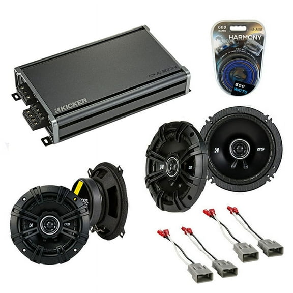 Fits Honda Prelude 1988-1991 Speaker Replacement Kicker DSC65 DSC5 & CXA360.4