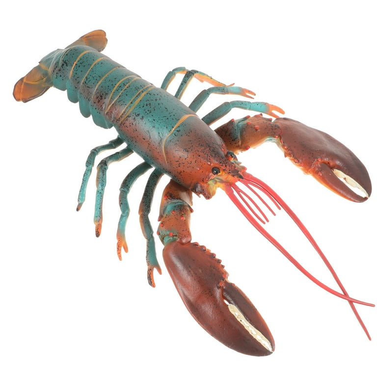 Fake Lobster Model Simulation Lobster Artificial Lobster Realistic Lobster Figure, Size: 29x17.5cm