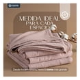 thumbnail image 4 of Manta Muselina Matrimonial 100% Algodón Esquimal Ideal para Cama, Sofá y Decoración (Rosa), 4 of 7