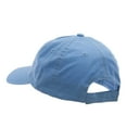 thumbnail image 3 of Cool Sailing Embroidered Low Profile Dyed Cotton Twill Cap - Sky Blue OSFM, 3 of 5