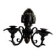 thumbnail image 4 of Candelabro de pared, Candelabro de pared, Candelabro de metal, Decorativo negro, 4 of 9