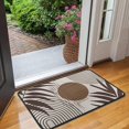 thumbnail image 2 of Brown Boho Geometric and Plant Pattern Door Rugs,Washable Non Slip Door Mats Indoor,Decorative Door Mats,Entry Mat Indoor for Entrance,Bedroom,Kitchen,Bathroom,30"x17", 2 of 6