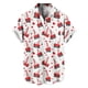 thumbnail image 2 of RKSTN Valentines Day Shirts for Men Oversized Valentine's Day Print Lapel Button Down T Shirts Top Mens Casual Turndown Collar Loose Comfy Summer Short Sleeve Button Blouse Hawaiian Beach Shirts, 2 of 6