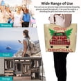 thumbnail image 4 of Yiaed Christmas Vintage Red Truck Print Handbag for Women Tote Purse Shoulder Bag Large Fashion Hobo Purse Handbag Shopping Tote, 4 of 5