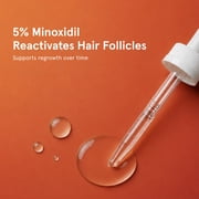 Keeps Minoxidil Solution 5% for Men - Topical Hair Regrowth - 3 Month Supply (3 x 2 fl oz Bottles)
