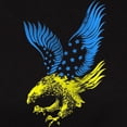 thumbnail image 3 of CafePress - Cool Ukraine Flag Ukrainian Pride Native H T Shirt - Women's Traditional Fit Dark T-Shirt, 3 of 4