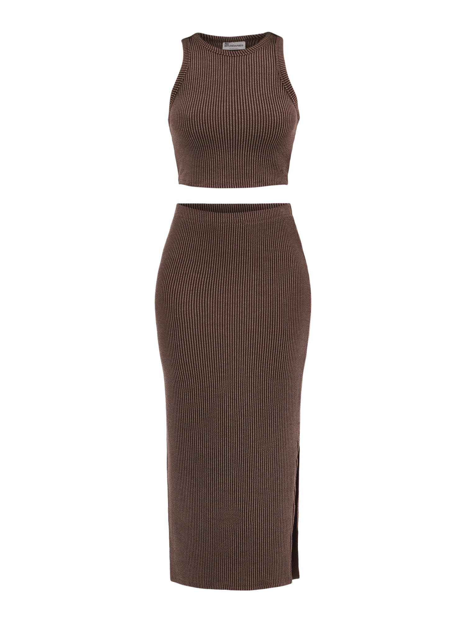 No Boundaries Tank and Midi Skirt Set, 2-Piece, Women's