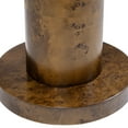 thumbnail image 5 of Jennifer Taylor Home Bolin 18" Round Pillar Burl Accent Side Table, Walnut Brown Burl Wood, 5 of 9