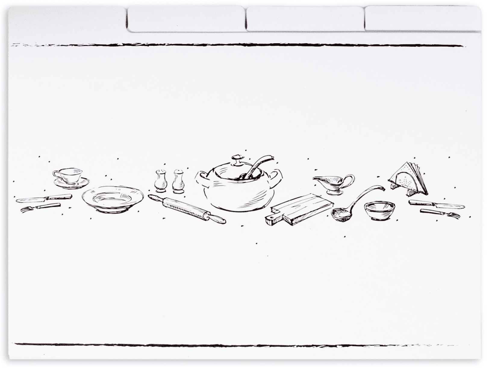 Steel Mill & Co Cute Clipboard Folio Lined Notepad Refill Set of 2