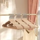 thumbnail image 4 of 10pcs Non-Slip Coated Metal Suit Coat Hanger Heavy Duty Clothes Hangers Metal Shirt Jacket Hanger with Round Notches for Dress, 4 of 6