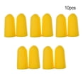 thumbnail image 4 of Ruiboury Lot de 10 Aides au Sommeil de Voyage Réutilisables Anti-Bruit Prévention Insonorisée Bouchons d'Oreilles Accessoires de Relaxation Jaune, 4 of 6