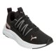 thumbnail image 4 of Tenis Puma Mujer Softride One 4 All Negro Cintas Dama blanco 25.5, 4 of 10