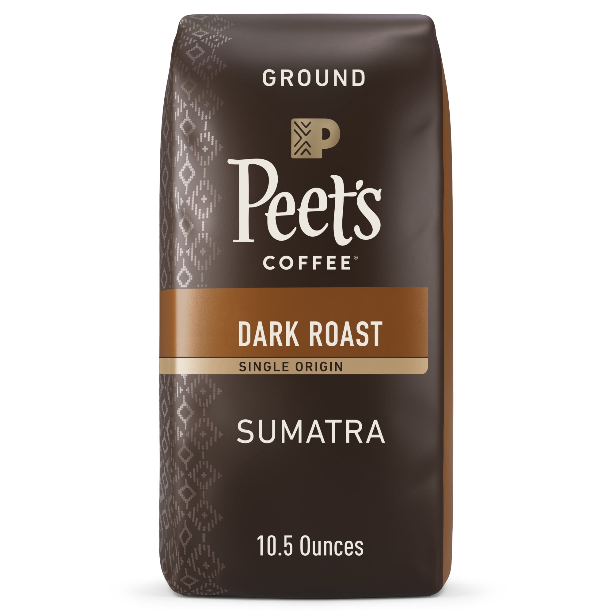 Peet's Coffee Coffee, Ground, Dark Roast, Major Dickasons Blend - 18 oz