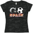 thumbnail image 3 of Inktastic Go, Spain- Soccer, Football Women's T-Shirt, 3 of 5