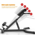 thumbnail image 6 of LINSHESF Roman Chair ,Foldable Hyperextension Roman Chair w/Back Extension, Home Gym Sit Up Bench for Glute & Ab Workouts, Optional Adjustment Incline & Multi-Function Heavy-Duty Exercise Equipment, 6 of 9