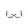thumbnail image 4 of Apple Bottoms Women's AB782 Rectangular Prescription Eyeglasses with Case, Purple, 4 of 6