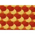 thumbnail image 1 of Ahgly Company Machine Washable Indoor Rectangle Transitional Red Area Rugs, 7' x 10', 1 of 7