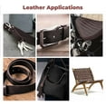 thumbnail image 6 of ELW 9-10 oz. 3.6-4mm Antique Brown Straps, Belts, Strips 1"x84" 2.5x213cm - Belt Grade Latigo Leather for Cowhide Heavy DIY Craft - Pet Collars, Blanks, Accessory, Jewelry, Key Chains, 6 of 9