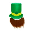 thumbnail image 2 of Ticikt Rave Party Persoanlity Green Show Top Hat,Color:Coffee, 2 of 2