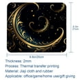 thumbnail image 5 of Crescent Sign Square Gaming Mouse Pad Desk Mat, 8.3x9.8 Inch, Non-Slip Rubber Bottom, Printed, Suitable for Office and Gaming, 5 of 6