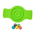 thumbnail image 2 of Dualoai Balance Board Sensory Training Labyrinth disks for Core Strength Skiing Kids Green, 2 of 9