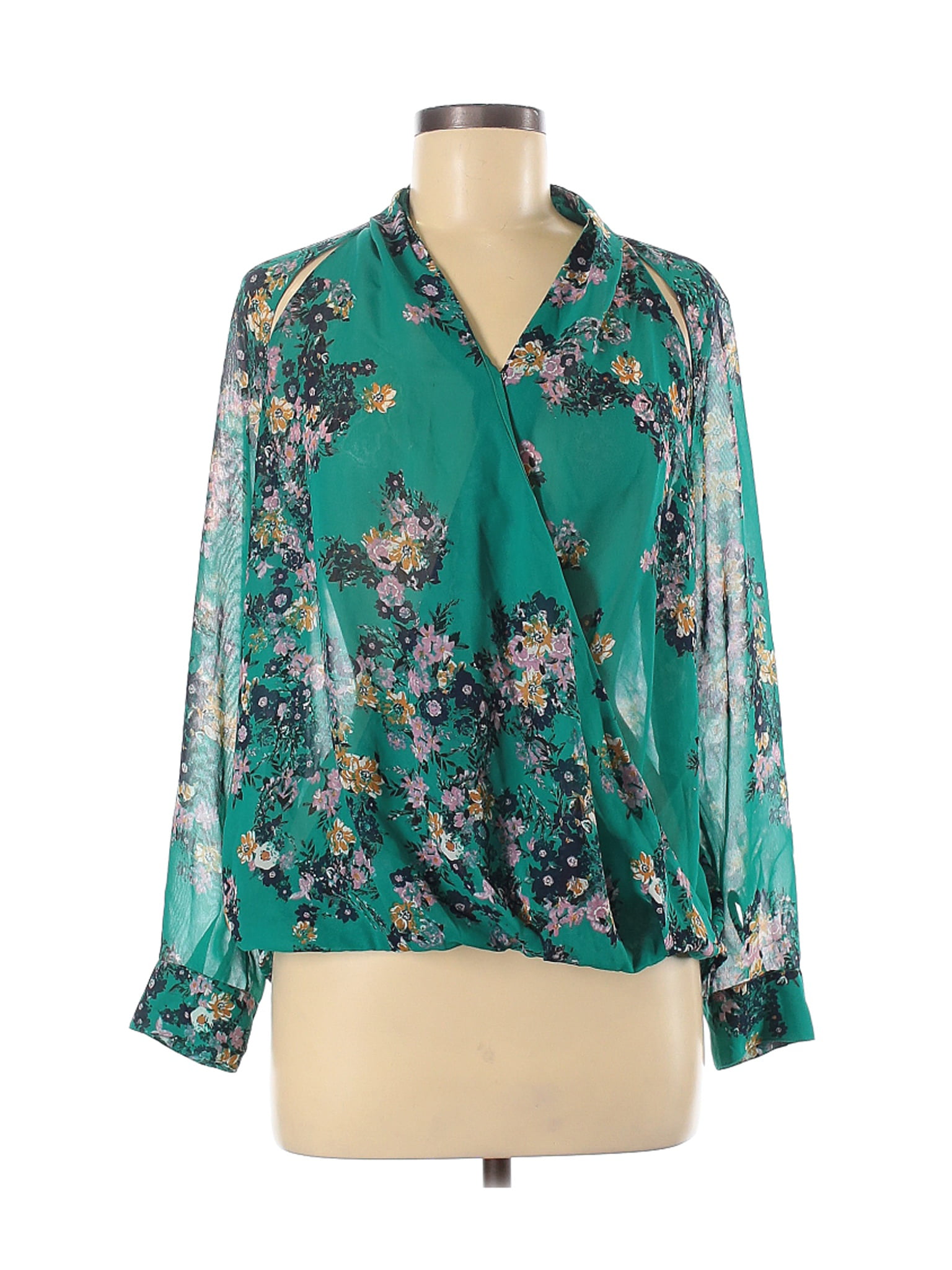 maurices - Pre-Owned Maurices Women's Size M Long Sleeve Blouse ...