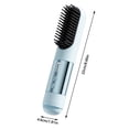 thumbnail image 2 of Cepillo alisador inalámbrico mejorado para cabello corto, 3 niveles de calor, calentamiento rápido en 30 segundos, batería recargable de 2500 mAh con USB-C, cuidado cerámico y aire frío, 2 of 3