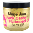 thumbnail image 2 of AmPro Shine N Jam Huile de Graines de Lin Noire et de Ricin 32 oz, 2 of 2