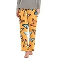 thumbnail image 7 of Tnhcen Women's Fashion Butterfly Print Sleep Pants with Elastic Waist - Milk Silk Relaxed Fit Long Pajama Pants | Soft Home Wear S-2XL, 7 of 7