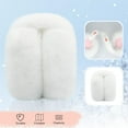 thumbnail image 6 of Fluffy Ear Muff for Women Plush Foldable Earmuffs Kids Winter Earmuffs Girls Boys Cold Weather Ear Warmer, 6 of 8
