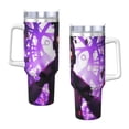 thumbnail image 3 of Lsque Five Nights At Freddy'S Pattern 40 OZ Ice Bully Cup with Handle and Straw, Double Wall Stainless Steel Tumbler Travel Coffee Cup with Lid for Christmas Present, 3 of 8